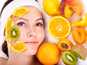 Maschera alla frutta